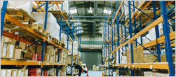 Warehouse shelving